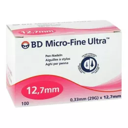 BD MICRO-FINE ULTRA Tolltűk 0,33x12,7 mm, 100 db