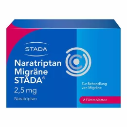 NARATRIPTAN Migrén STADA 2,5 mg filmtabletta, 2 db