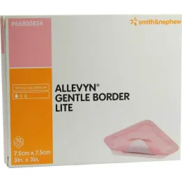Allevyn Gentle Border Lite 7,5x7,5 cm-es habkötés, 10 db