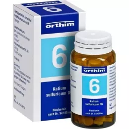 BIOCHEMIE Orthim 6 kálium sulfuricum D 6 tabletta, 100 db