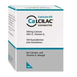 CALCILAC Rágótabletta, 100 db