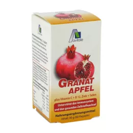 GRANATAPFEL 500 mg plusz vit.c+B12+Zink+szelén sapkák., 60 db