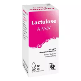 LACTULOSE AIWA 670 mg/ml megoldás, 200 ml