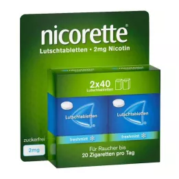 NICORETTE frissmenta 2 mg préselt pasztilla, 80 db