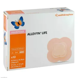 Allevyn Life 12,9x12,9 cm-es kötszer, 10 db