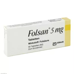 FOLSAN 5 mg-os tabletta, 50 db