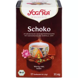 YOGI TEA Csokoládé szerves szűrőtasak, 17X2,0 g
