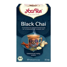 Yogi tea fekete chai organikus, 17x2.2 g