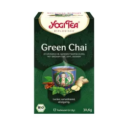 YOGI TEA Green Chai szerves szűrőtasak, 17X1,8 g