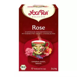 YOGI TEA Rose Bio szűrőtasak, 17X2,0 g