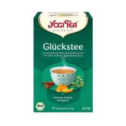YOGI TEA Lucky Tea szerves szűrőtasak, 17X1,8 g