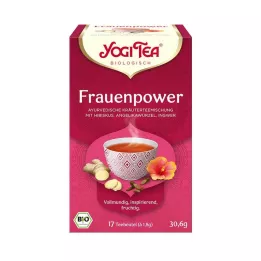 YOGI TEA Női Power Tea szerves filtertasak, 17X1,8 g