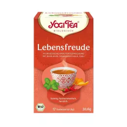 YOGI TEA Lebensfreude Bio szűrőtasak, 17X1,8 g