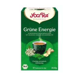 YOGI TEA Green Energy Tea Filter tasakok, 17X1,8 g