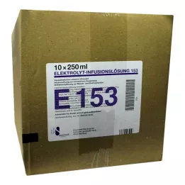 ELEKTROLYT Inf.-LSG. 153 PE-palack, 10x250 ml