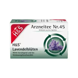 H&amp;S Levendulavirág szűrőzsákok, 20X1,0 g