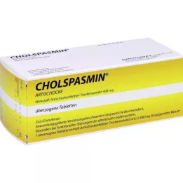 CHOLSPASMIN Articsóka bevonatú tabletta, 50 db