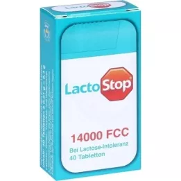 LACTOSTOP 14 000 FCC tabletta donor, 40 db