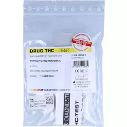 CLEARTEST Gyógyszerteszt THC Tesztcsíkok, 1 db