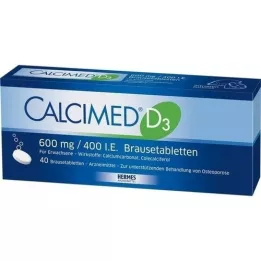 CALCIMED D3 600 mg/400, azaz Breamer tabletták, 40 db