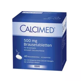 CALCIMED 500 mg-os pezsgőtabletta, 40 db