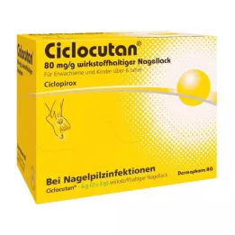 CICLOCUTAN 80 mg/g hatóanyagú körömlakk, 6 g