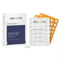 BIO-H-TIN H-vitamin 2,5 mg 12 hetes tabletta, 84 db
