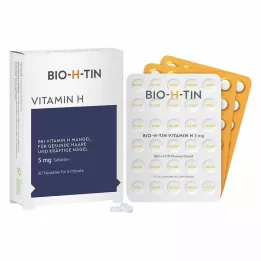 BIO-H-TIN Vitamin H 5 mg 6 hónapig tabletta, 90 db