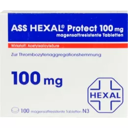 Ass Hexal Védje 100mg, 100 db