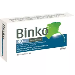 BINKO 80 mg film -bevonatú tabletta, 60 db