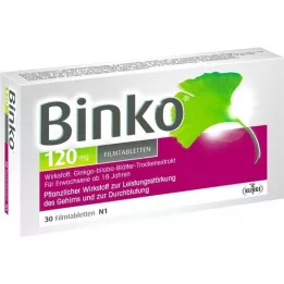 BINKO 120 mg film -bevonatú tabletta, 30 db