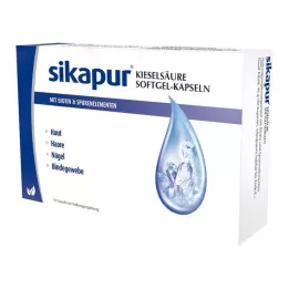 SIKAPUR Szilika lágyzselé kapszula biotinnal, 30 db