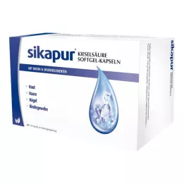 SIKAPUR Szilika lágyzselé kapszula biotinnal, 90 db