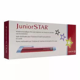 JUNIORSTAR Befecskendező készülék piros, 1 db
