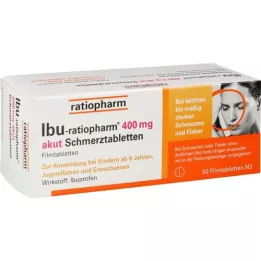 IBU-RATIOPHARM 400 mg Acute Painbl.Filmtambl., 50 db
