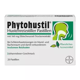 PHYTOHUSTIL Köhögéscsillapító pasztilla, 20 db