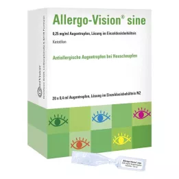 ALLERGO-VISION sine 0,25 mg/ml AT egyadagos tartályban, 20X0,4 ml