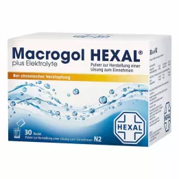MACROGOL HEXAL plusz elektrolitok Plv.z.H.e.L.z.E., 30 db