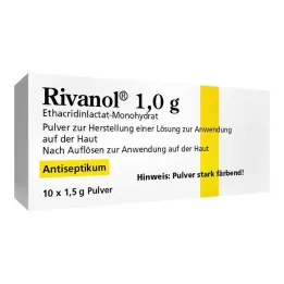Rivanol 1,0 g por, 10 db