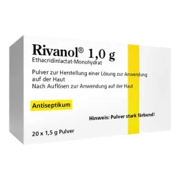 Rivanol 1,0 g por, 20 db