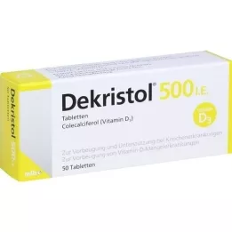 DEKRISTOL 500, azaz tabletták, 50 db