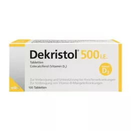 DEKRISTOL 500 NE tabletta, 100 db