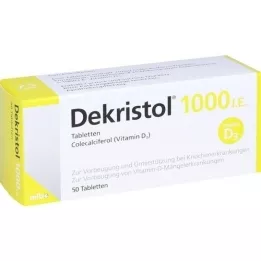 DEKRISTOL 1000, azaz tabletták, 50 db