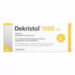 DEKRISTOL 1000 NE tabletta, 100 db