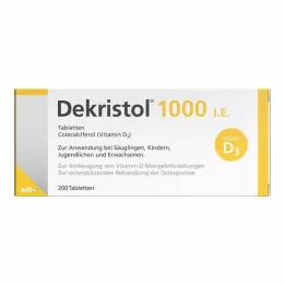 DEKRISTOL 1000 NE tabletta, 200 db