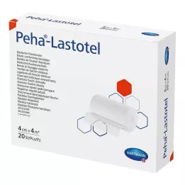 PEHA-LASTOTEL Rögzítő pólya 4 cmx4 m, 20 db