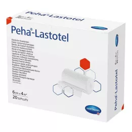 PEHA-LASTOTEL Rögzítő pólya 6 cmx4 m, 20 db