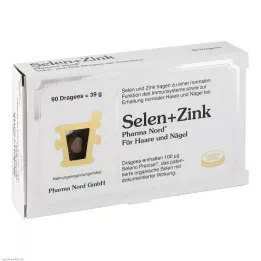 SELEN+ZINK Pharma Nord Dragees, 90 db