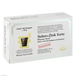 SELEN+ZINK Pharma Nord Dragees, 180 db