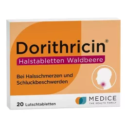 DORITHRICIN Torokpasztilla Vadbogyó, 20 db